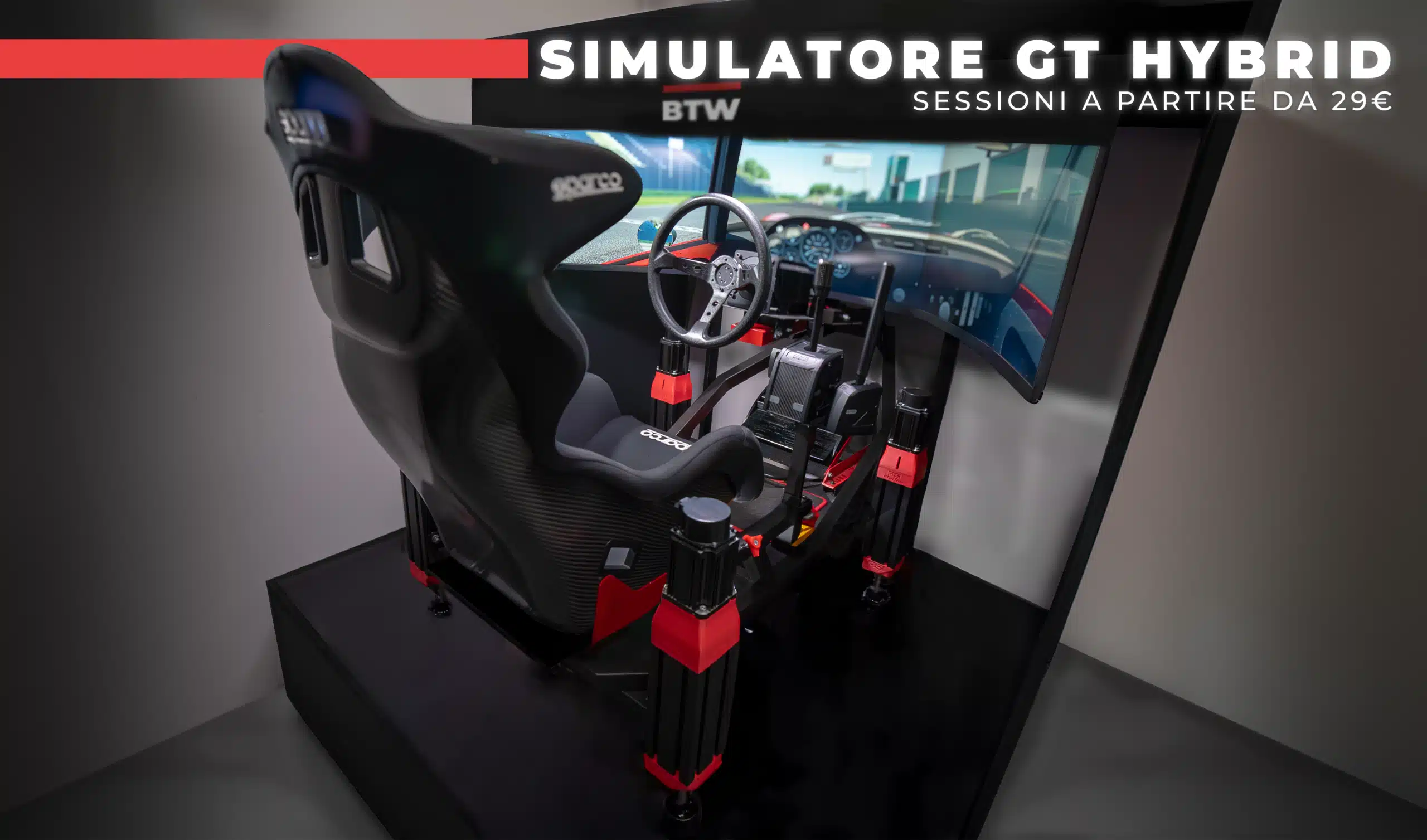 Simulatore di Guida professionale GT Hybrid